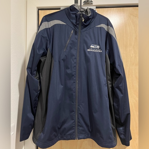 Antigua Jackets & Blazers - Seattle Seahawks Zip Up Jacket